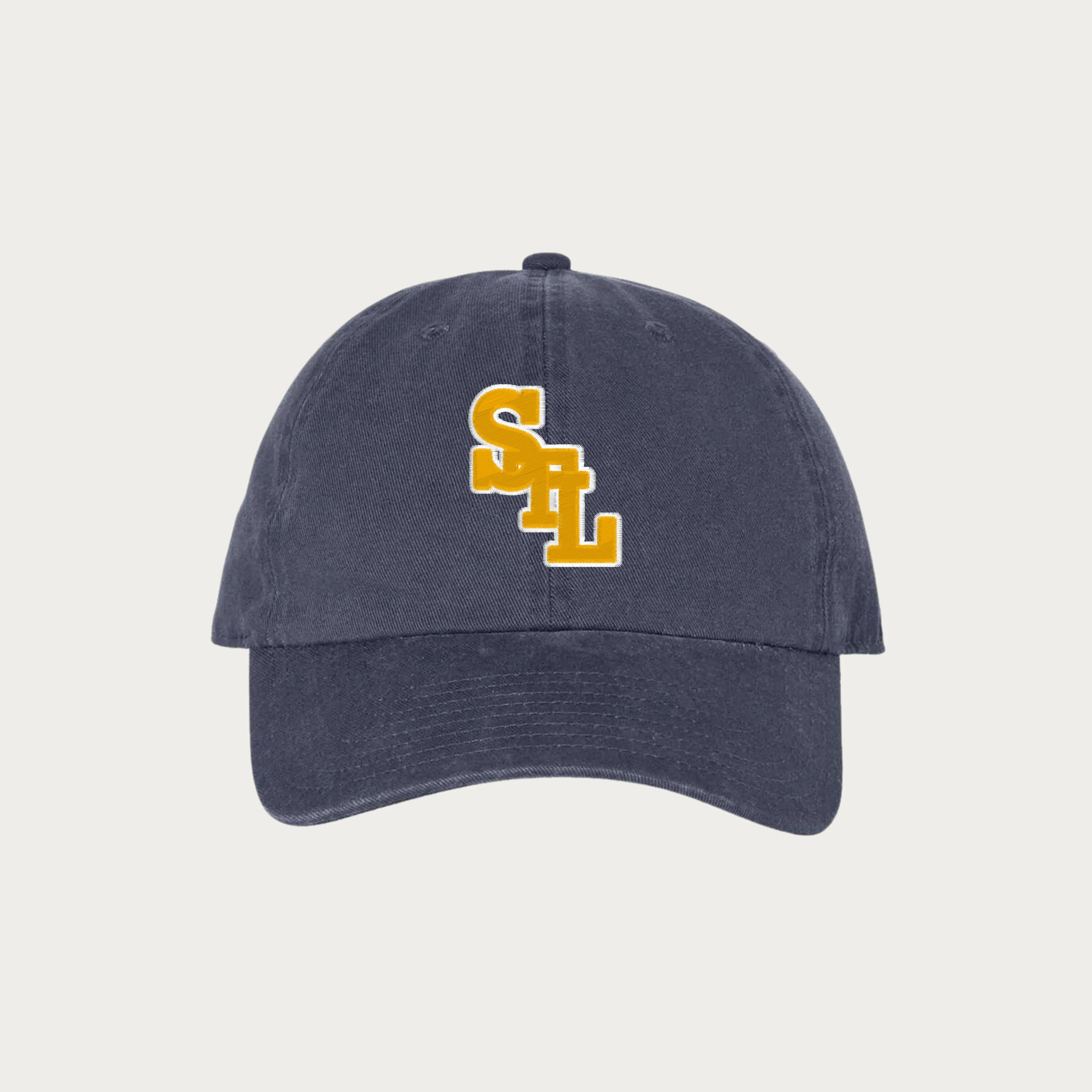 Yellow Slab Dad Cap