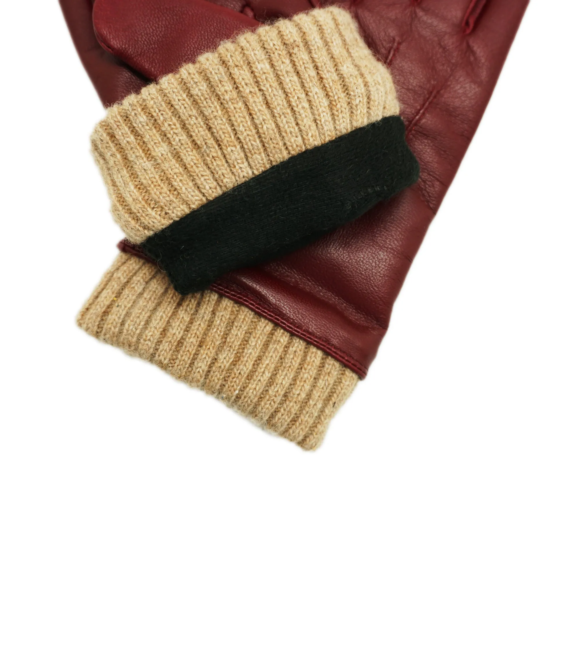 YISEVEN Women‘s  Sheepskin Leather  Long Gloves